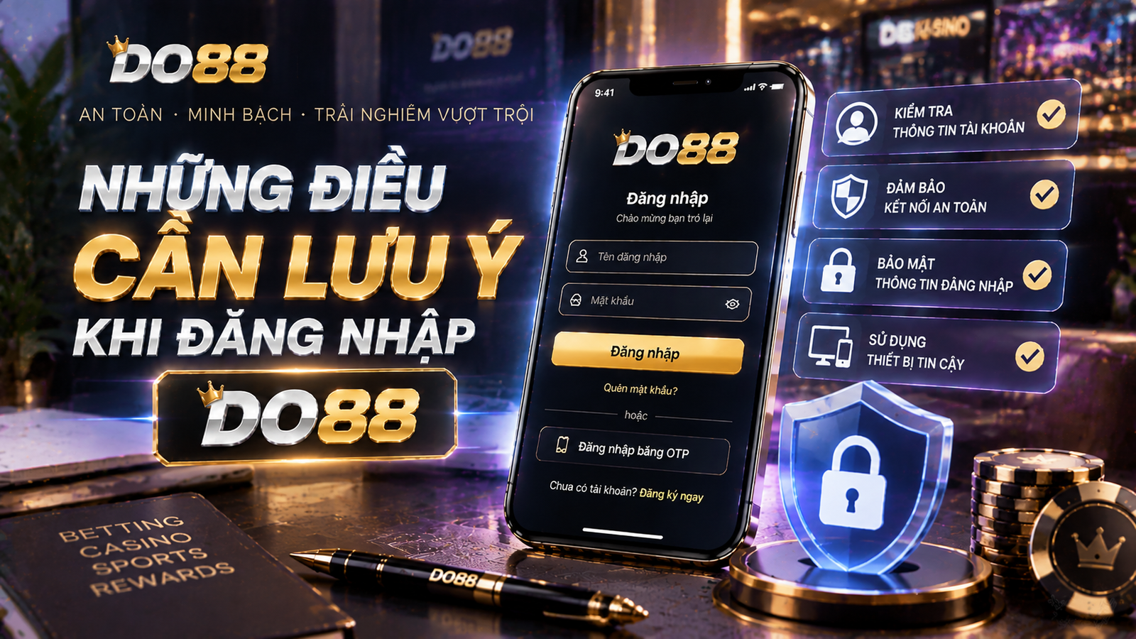Những điều cần lưu ý DO88 Đăng Nhập