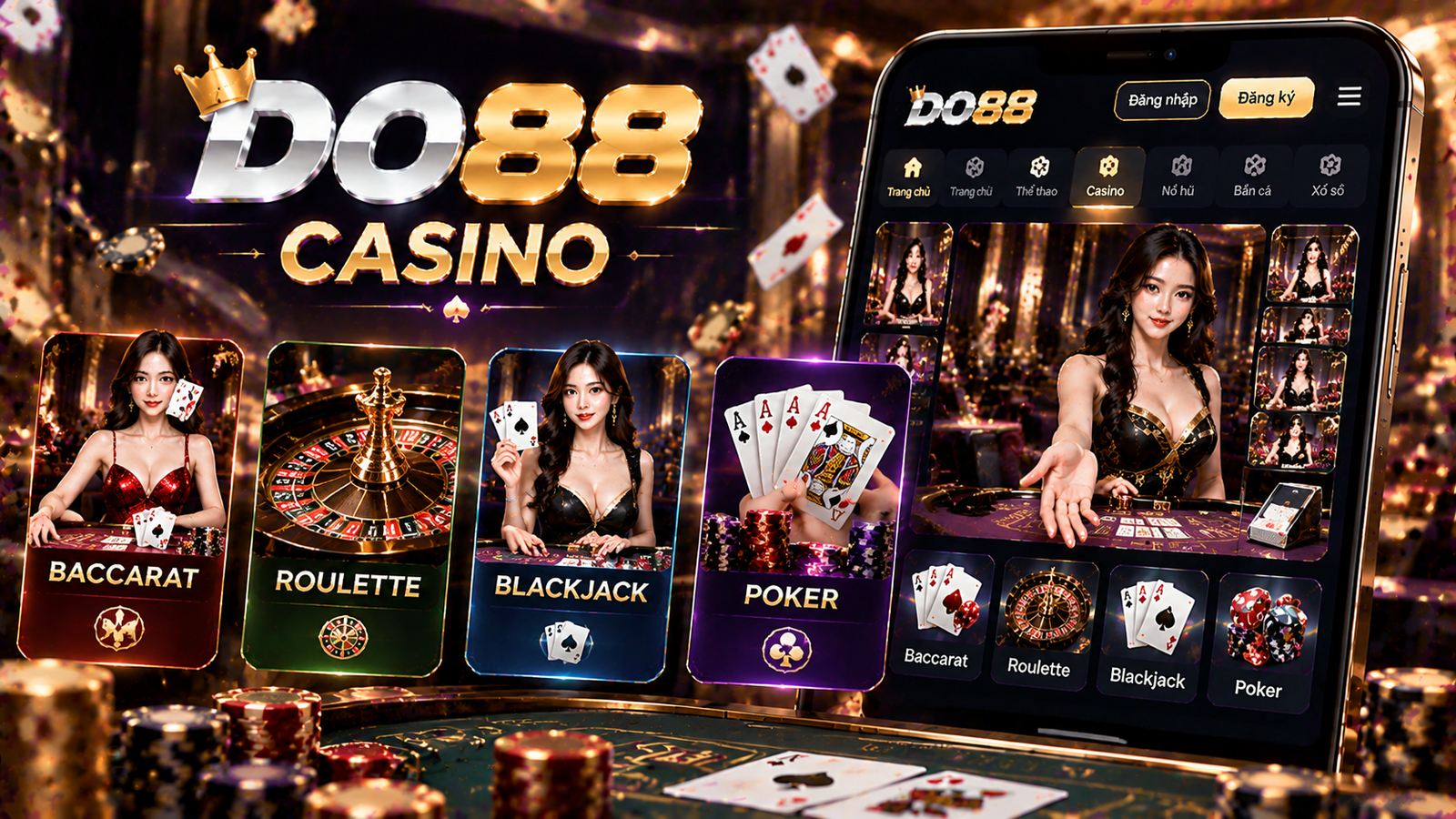 Tổng quan khu vực DO88 Casino trực tuyến